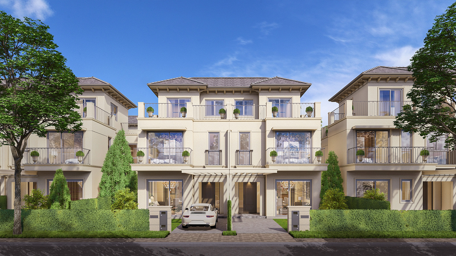 NHÀ PHỐ VƯỜN TH3